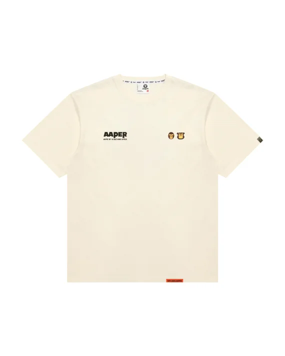 AAPE AAPER logo tee